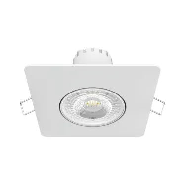 Светильник светодиодный встраиваемый квадратный белый, 6W, 500 Lm LED 2700K | 948411106 | Gauss