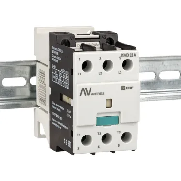 Контактор КМЭ 32А 400В АС EKF AVERES | ctr-s-32-00-400-av | EKF
