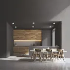 Встраиваемый светильник Frameless круг 9W 4000K 1/60 | 967511209 | Gauss