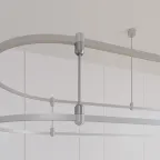 Бленда с сетчатым фильтром и посадочным кольцом LGD-NIKA-BDH-R100 (WH-BK) (Arlight, Металл) | 036007 | Arlight