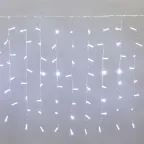 Гирлянда "Светодиодный Дождь"  2x0,8м, прозрачный провод, 230 В, диоды Белые, 160 LED | 235-105 | NEON-NIGHT