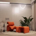 Светильник MAG-FLEX-TUBE-HANG-L500-7W Day4000 (BK, 360 deg, 48V) (Arlight, IP20 Металл, 3 года) | 034042 | Arlight