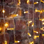 Гирлянда "Светодиодный Дождь" 2х1,5м, постоянное свечение, прозрачный провод, 230 В, диоды ТЕПЛЫЙ БЕЛЫЙ, 360 LED | 235-306 | NEON-NIGHT