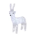 Акриловая светодиодная фигура "Северный олень" 45 см, 100 светодиодов, IP44 понижающий трансформатор в комплекте, | 513-270 | NEON-NIGHT