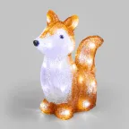 Акриловая светодиодная фигура Лисенок 28х15х26 см, батарейки 2хAA (не входят в комплект), 30 светодиодов | 513-316 | NEON-NIGHT