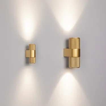 Светильник SP-SPICY-WALL-MINI-TWIN-S104x39-2x3W Day4000 (GD, 40 deg, 230V) (Arlight, IP20 Металл, 3 года) | 035563 | Arlight