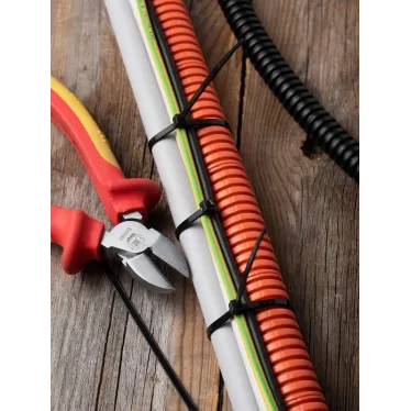 Хомут P6.6 стандартный черный 3.6x140 (100шт) FlexLock PROxima