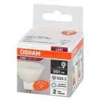 Лампа светодиодная LED 7 Вт GU5.3 6500К 560Лм спот 220 В (замена 60Вт) OSRAM