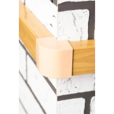 Угол внешний (40х25) (4 шт) Plast под светлое дерево