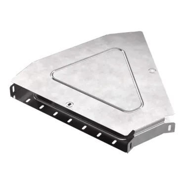 Угол горизонтальный 45 градусов с крышкой Стандарт 400х50