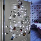 Гирлянда "Твинкл Лайт" 10 м, темно-зеленый ПВХ, 80 LED, цвет белый | 303-045 | NEON-NIGHT