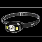 Фонарь налобный 5Вт LED + 2 x RED SMD ABS-пластик нейлон 5 режимов работы управление жестами дальность до 65м заряд microUSB в комплекте IP54