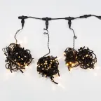 Гирлянда "LED ClipLight" 24V, 3 нити по 10 метров, цвет диодов ТЕПЛЫЙ БЕЛЫЙ | 323-316 | NEON-NIGHT