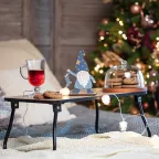 Деревянная фигурка Гном с носком 15х4х17 см | 504-009 | NEON-NIGHT