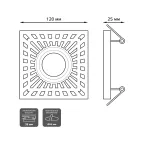 Светильник точечный встраиваемый Backlight BL128 Квадрат. Белый, Gu5.3, 3W, LED 4000K | BL128 | Gauss