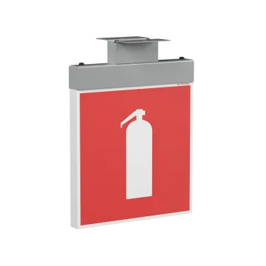 Световой указатель аварийного освещения BS-RADEM-73-S1-INEXI3 Gray | a15537 | Белый свет