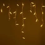 Светодиодная гирлянда ARD-EDGE-CLASSIC-2400x600-WHITE-88LED-FLASH Warm/Warm (230V, 6W) (Ardecoled, IP65) | 031191 | Arlight