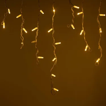 Светодиодная гирлянда ARD-EDGE-CLASSIC-2400x600-WHITE-88LED-FLASH Warm/Warm (230V, 6W) (Ardecoled, IP65) | 031191 | Arlight