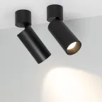 Светильник SP-POLO-SURFACE-FLAP-R65-8W Warm3000 (BK-BK, 40 deg) | 027530 | Arlight