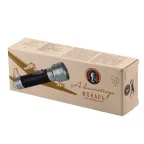 Фонарик карманный на батарейках 6хАА, экокожа, 2 режима, подарочная упаковка MB-904 Авиатор