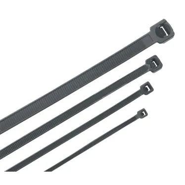 Хомут морозостойкий Хкм 4.8х300мм черный (100шт)