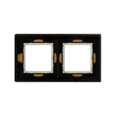 Рамка из натурального дерева, ''Avanti'', беленый дуб, 4 модуля