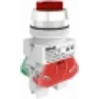 Выключатель кнопочный ВK-30 ABLFP диам. 30мм красный LED 220В