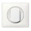 Celiane Лицевая панель выключателя/переключателя 067001/02/31/32 с контурной подсветкой белый