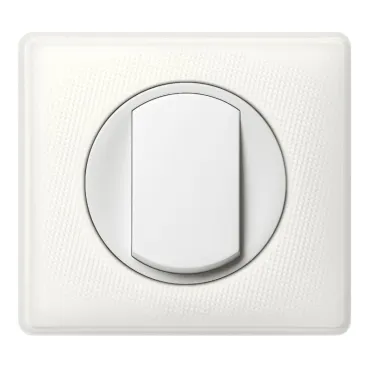 Celiane Лицевая панель выключателя/переключателя 067001/02/31/32 с контурной подсветкой белый
