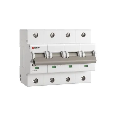 Автоматический выключатель ВА 47-125 4P 20А (C) 15кА PROXIMA  | mcb47125-4-20C | EKF