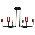 Светильник Сити 161 черн.медь НПБ 01-6х60-113 Е27 ИУ