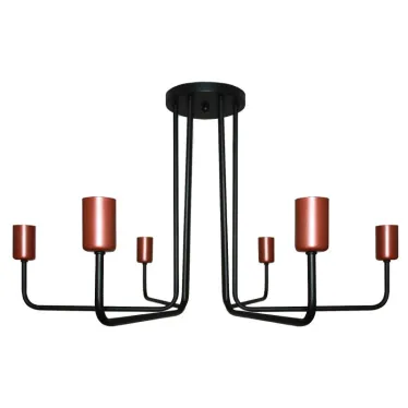 Светильник Сити 161 черн.медь НПБ 01-6х60-113 Е27 ИУ