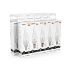 Лампа светодиодная LED Elementary Свеча на ветру 6W E14 420lm 3000K | 34116 | Gauss