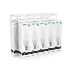 Лампа светодиодная LED 6Вт E14 220В 4100К Elementary свеча на ветру | 34126 | Gauss
