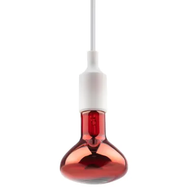 Инфракрасная лампа  ИКЗК 230-100 R95 E27 для обогрева животных и освещения 100 Вт  | Б0064638 | ЭРА