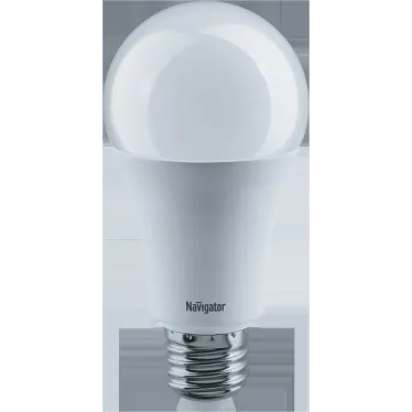 Лампа светодиодная LED 20Вт Е27 230В 4000К NLL-A70-20-230-4K-E27 грушевидная матовая | 61282 | Navigator