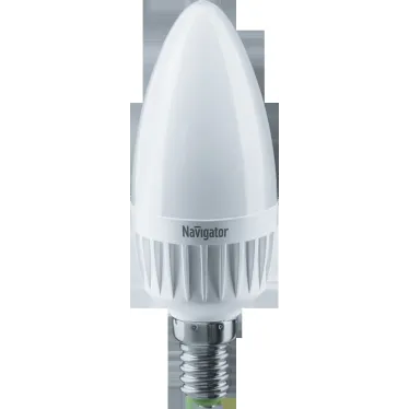 Лампа светодиодная LED 7Вт Е14 230В 4000К NLL-C37-7-230-4K-E14-FR-DIMM диммируемая | 61380 | Navigator