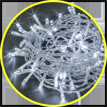 Гирлянда световая  NGF-S01-50CW-5-3m-3AA-TR-IP20 | 61801 | Navigator