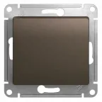 Glossa Шоколад Выключатель 1-клавишный сх.1, 10AX | GSL000811 | SE