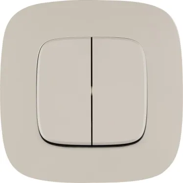 Valena ALLURE Рамка 1 пост слоновая кость универсальная