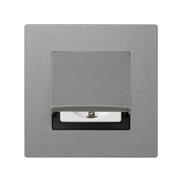 Крышка для розетки, Scudo, серый