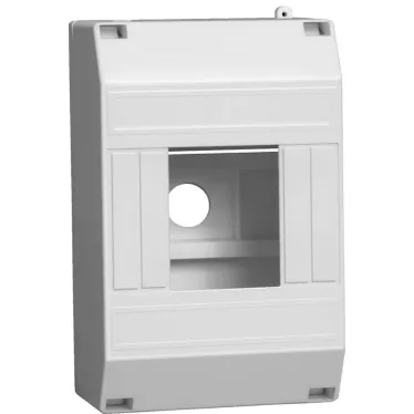 Щит распределительный навесной ЩРн-П-4 IP30 пластиковый белый без двери КМПн 1/4