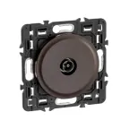 Celiane Лицевая панель TV розетки для 067380/81/82/86/87 графит