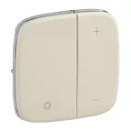 Valena ALLURE Лицевая панель для кнопочного светорегулятора Слоновая кость