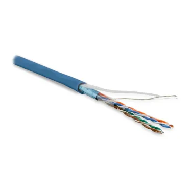 Витая пара F/UTP кат 5e 4 пары 26 AWG patch LSZH нг(С)-HF –20C – +75С синий 100м