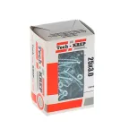 Шуруп универсальный 3х25 потайная головка, остроконечный, оцинкованный (200шт) - коробка