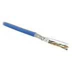 Витая пара SF/UTP кат 6 4 пары AWG26 patch IN LSZH нг(А)-HF синий 500м
