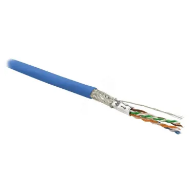 Витая пара SF/UTP кат 6 4 пары AWG26 patch IN LSZH нг(А)-HF синий 500м