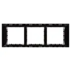 Avanti Рамка-суппорт черная для In-liner Front, 6 модульная