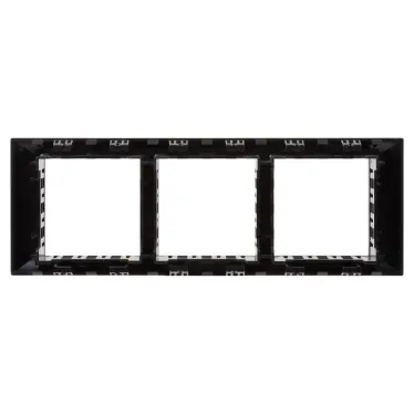 Avanti Рамка-суппорт черная для In-liner Front, 6 модульная